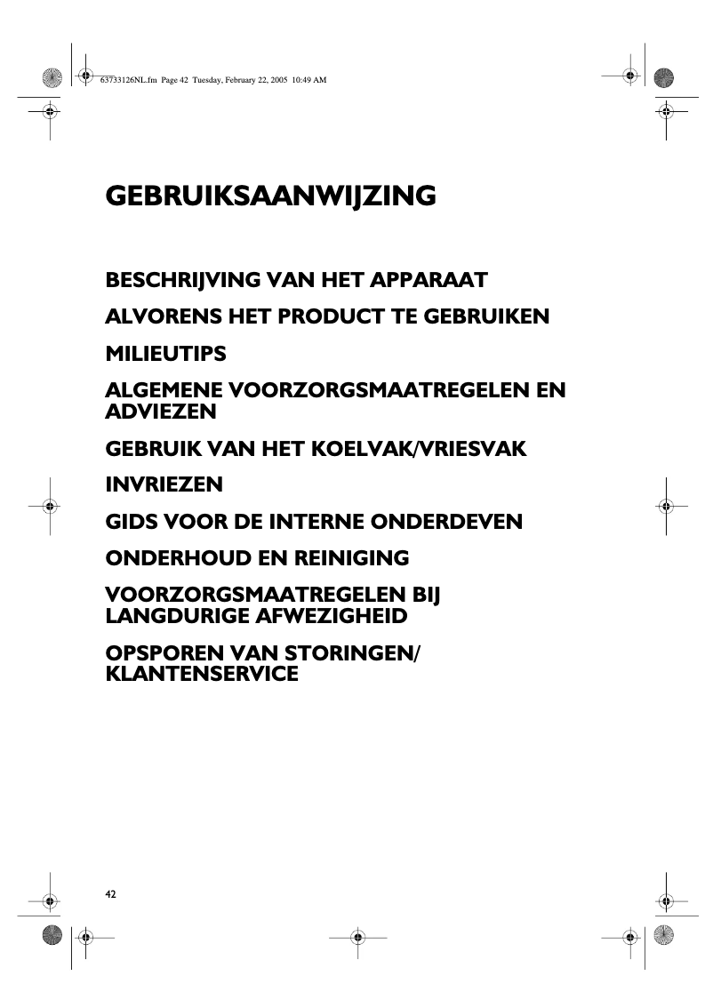 Página 1 del manual Manual de usuario Whirlpool Energisk CFS 800 W