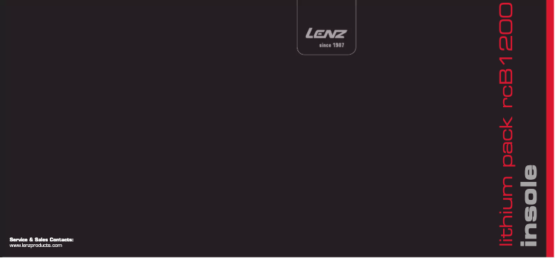 Página 1 del manual Manual de usuario Lenz rcB 1000