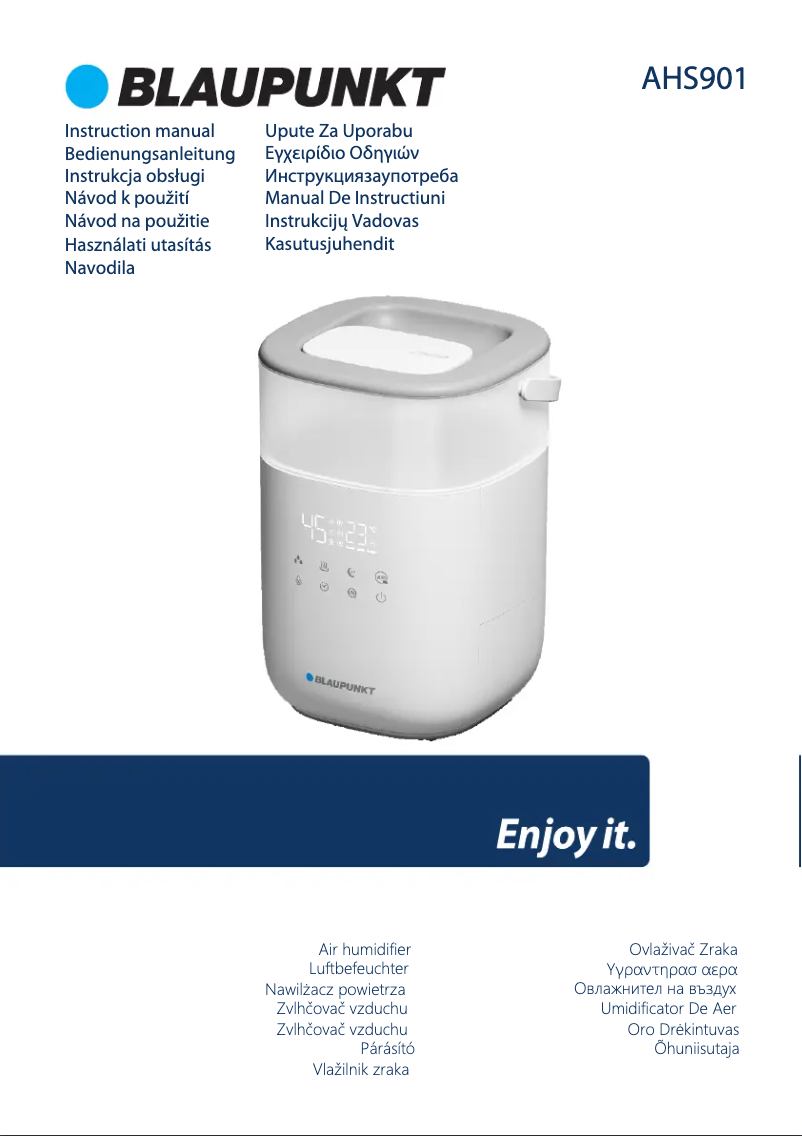 Página 1 del manual Manual de usuario Blaupunkt AHS901