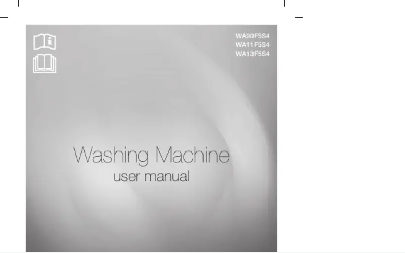 Page n°1 - Manuel utilisateur Samsung WA11F5S4UWW