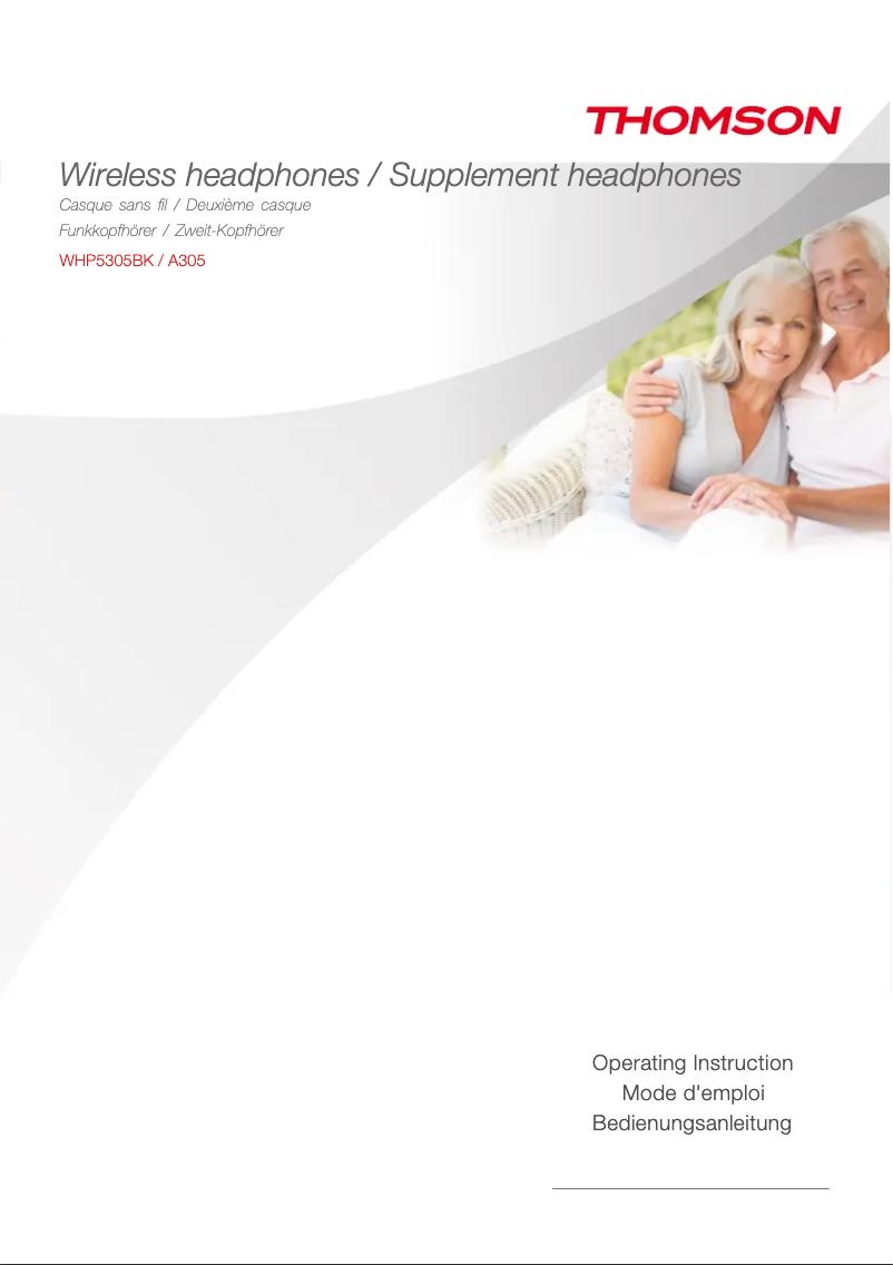 Página 1 del manual Manual de usuario Hama WHP5305BK