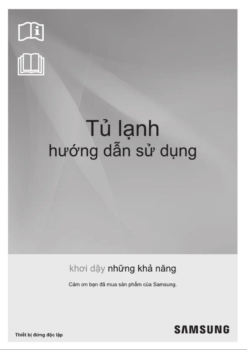 Page 1 de la notice Manuel utilisateur Samsung RT22FARBDSA