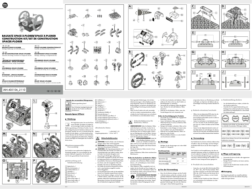 Página 1 del manual Manual de usuario Playtive HG09341