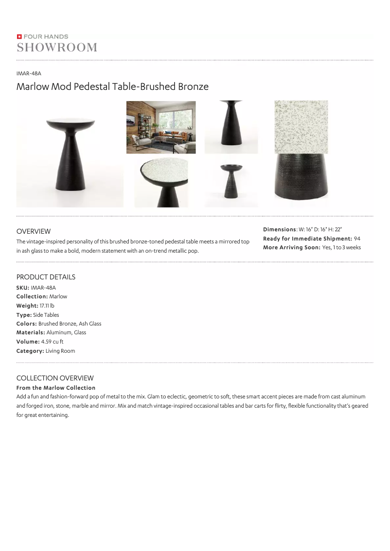 First page image of the manual for IMAR-48A