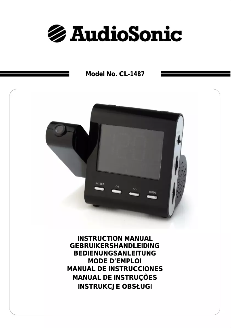 Imagen de la primera página del manual del dispositivo CL-1487