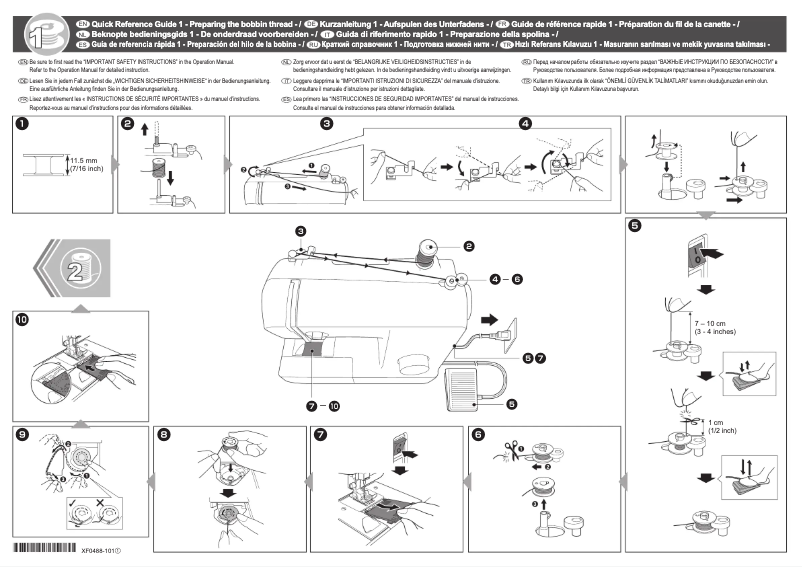 Image de la première page du manuel de l'appareil BN27