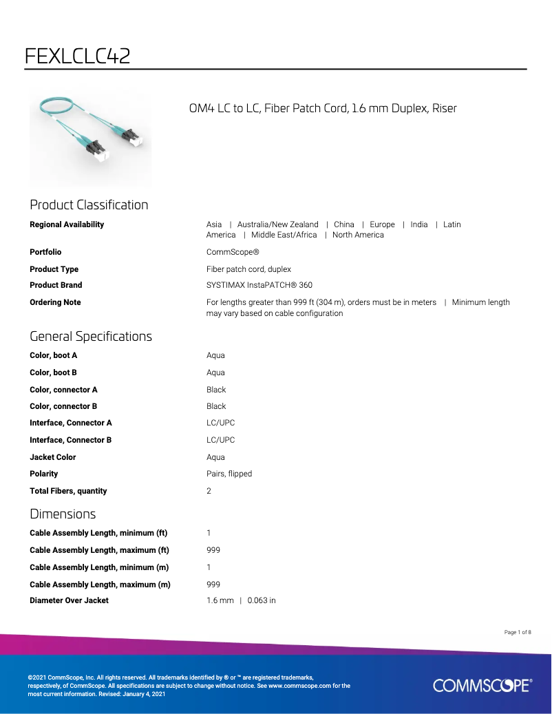 Image de la première page du manuel de l'appareil FEXLCLC42