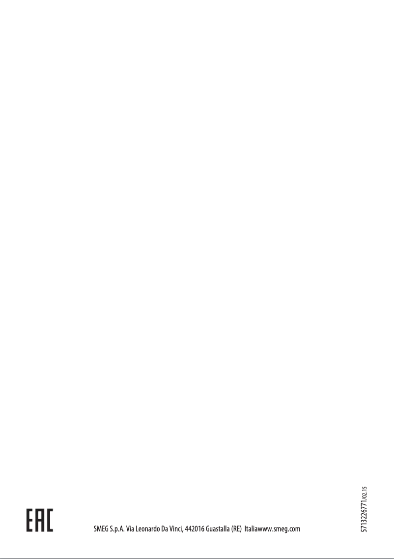 Page n°1 - Manuel utilisateur Smeg CMS645X
