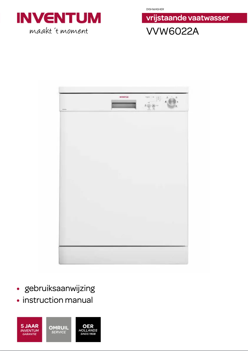 Página 1 del manual Manual de usuario Inventum VVW6022A