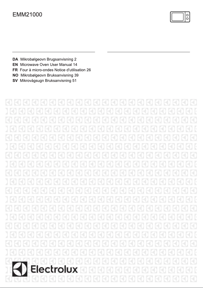 Página 1 del manual Manual de usuario Electrolux EMM21000S