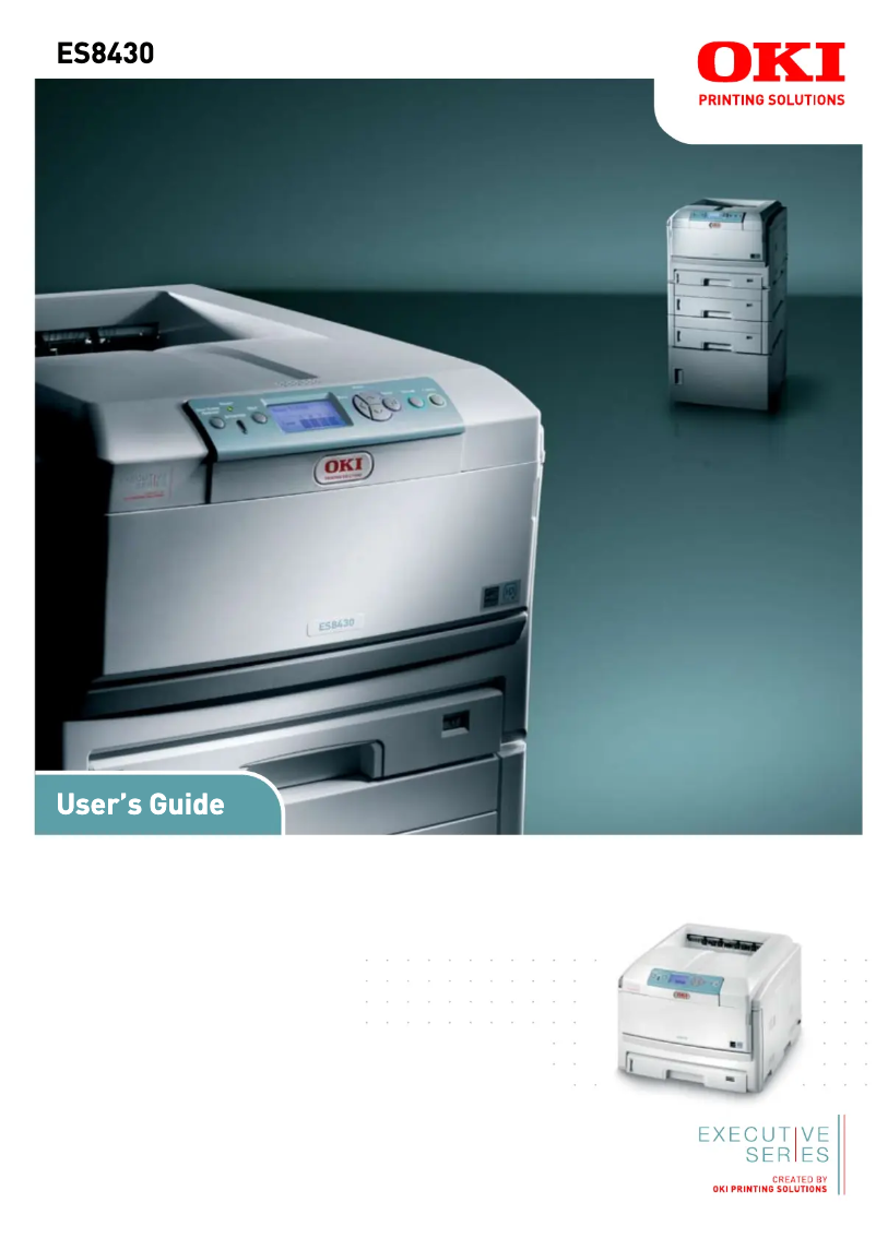 First page image of the manual for ES8430