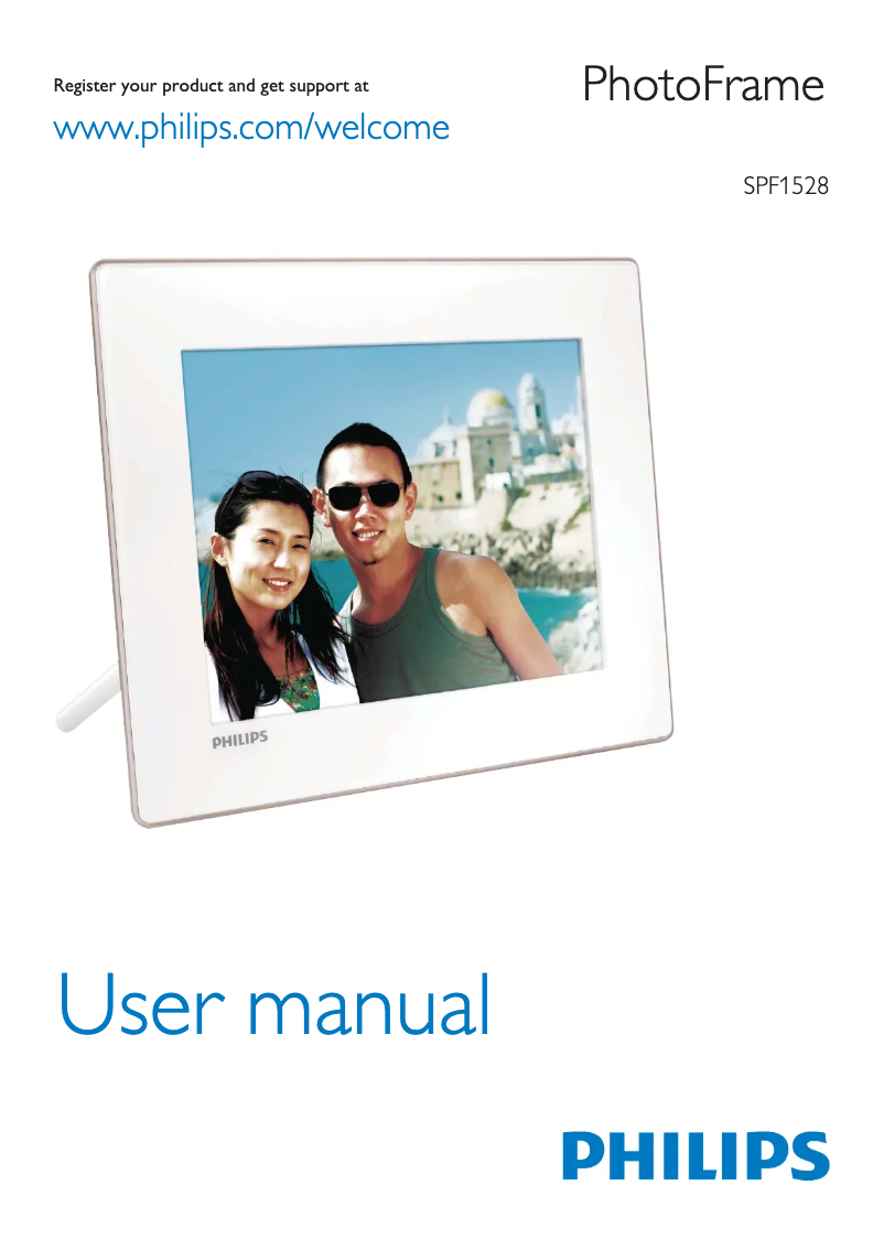Page 1 de la notice Mode d'emploi Philips SPF1528