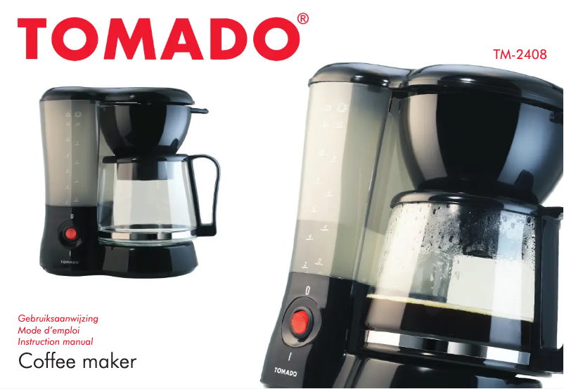 Page 1 de la notice Manuel utilisateur Tomado TM-2408