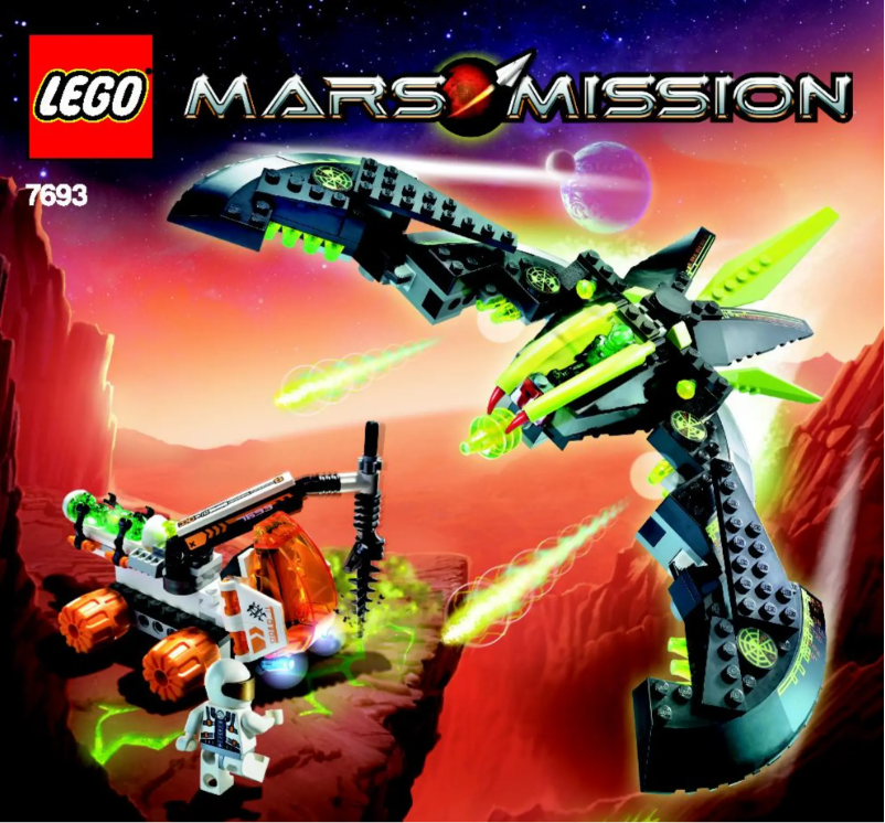Page n°1 - Manuel utilisateur Lego ETX Alien Strike