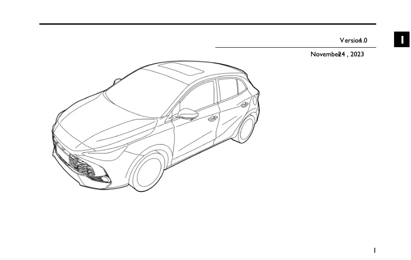Image de la première page du manuel de l'appareil 3 Hybrid+ (2024)