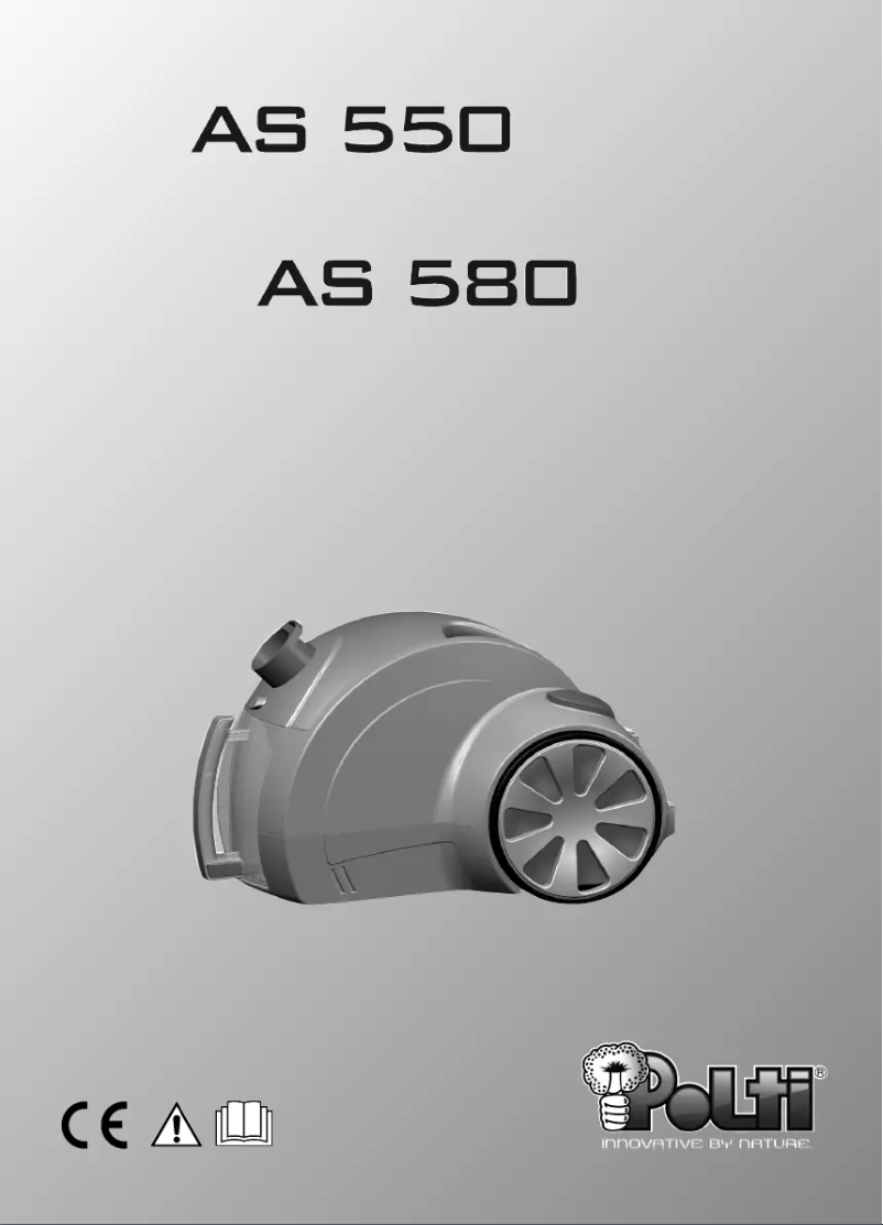 Página 1 del manual Manual de usuario Polti AS 550