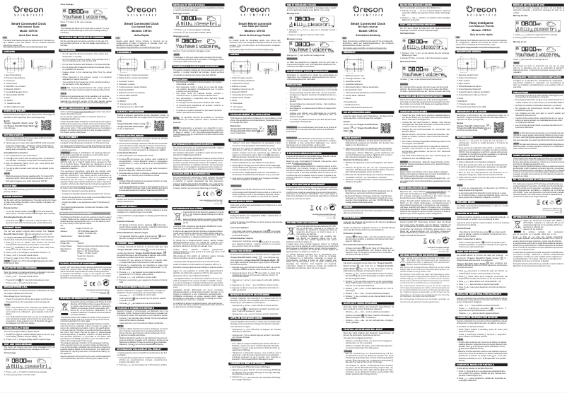 Image de la première page du manuel de l'appareil CIR100