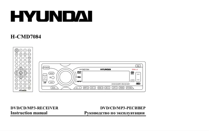 Página 1 del manual Manual de usuario Hyundai H-CMD7084