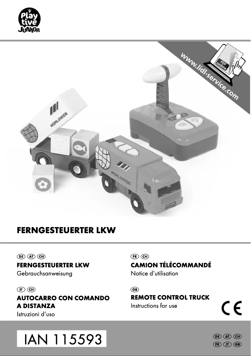 Página 1 del manual Manual de usuario Playtive IAN 115593