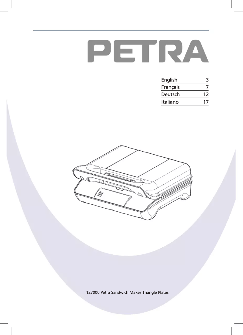 Image de la première page du manuel de l'appareil SW 12.00