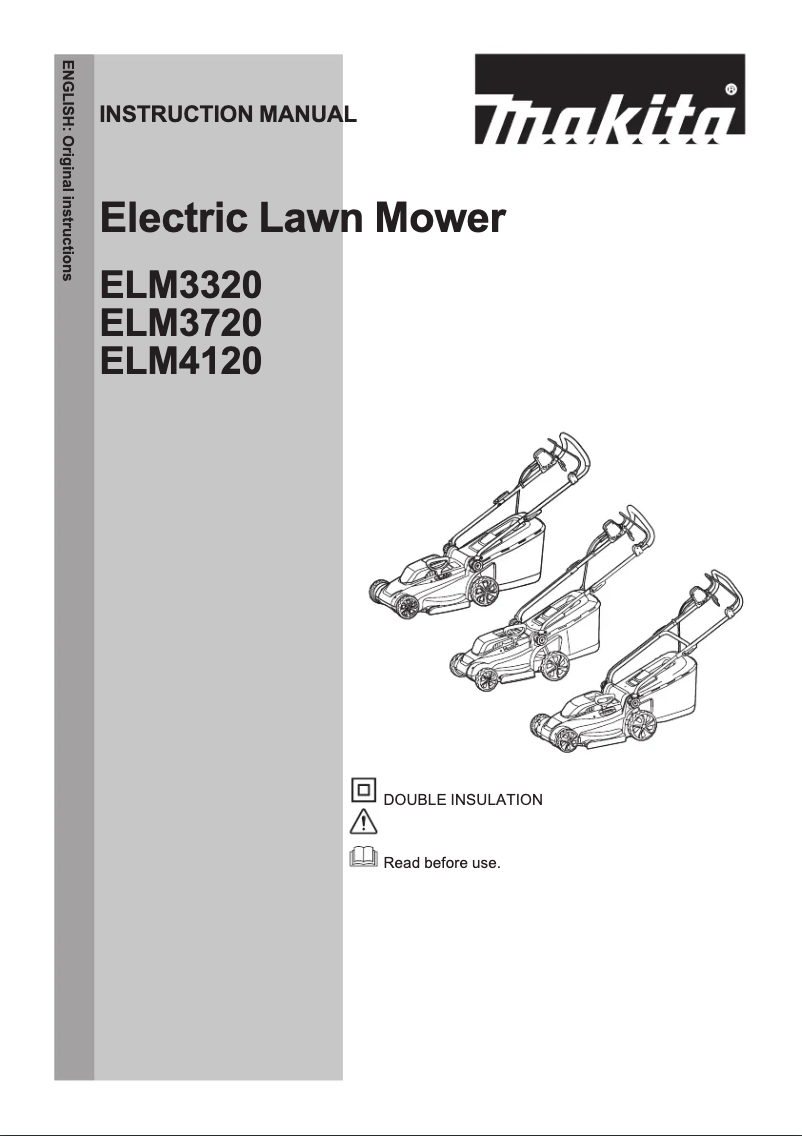 Image de la première page du manuel de l'appareil ELM3320X