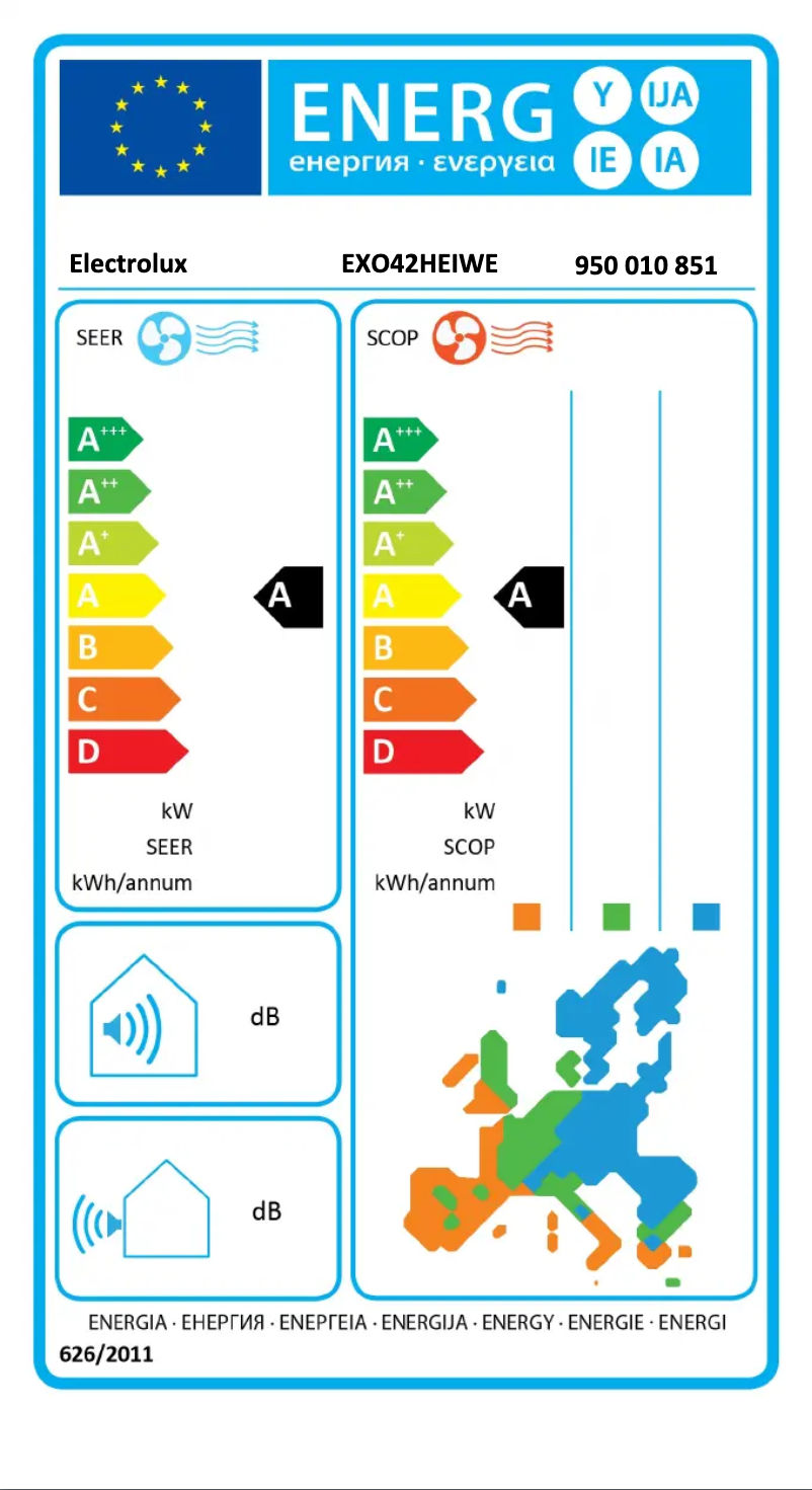 Image de la première page du manuel de l'appareil EXO42HEIWE