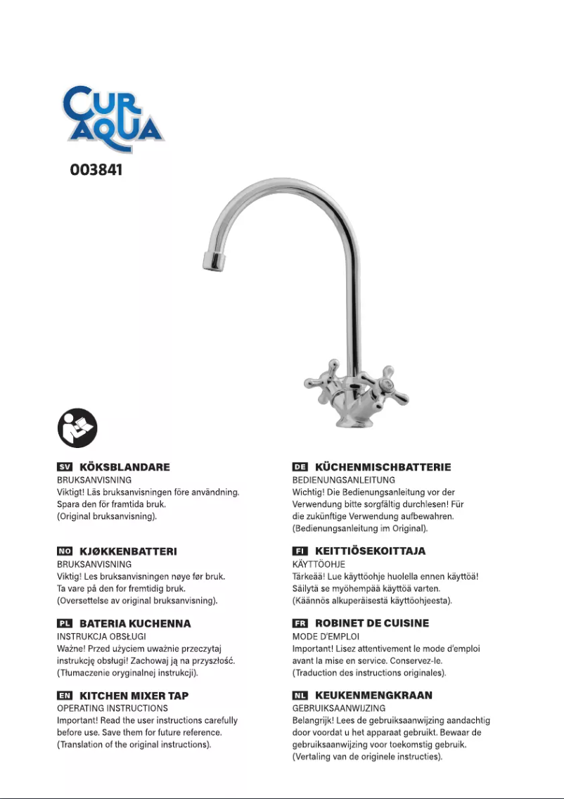 Image de la première page du manuel de l'appareil 003841