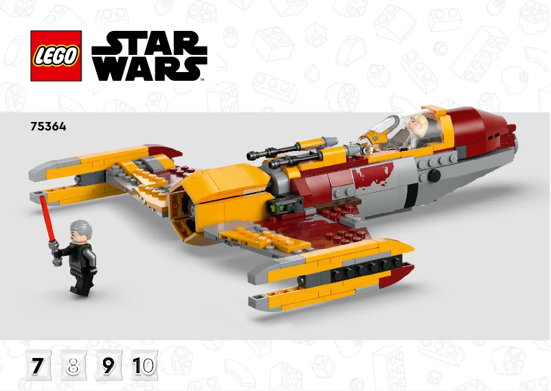 Page n°1 - Consignes visuelles Lego Star Wars 75364