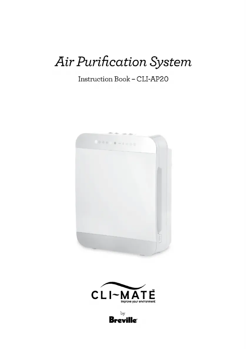 Page n°1 - Manuel utilisateur Cli-mate CLI-AP20