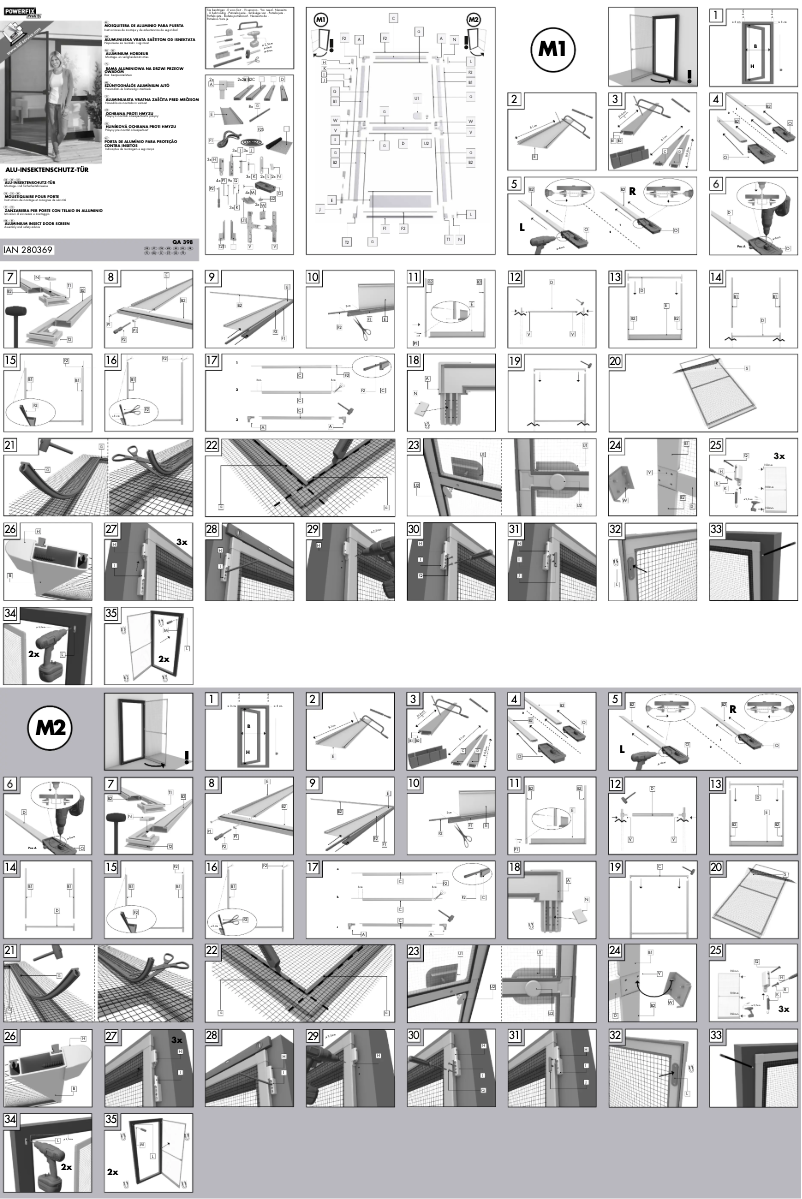 Page n°1 - Manuel utilisateur Powerfix QA 398