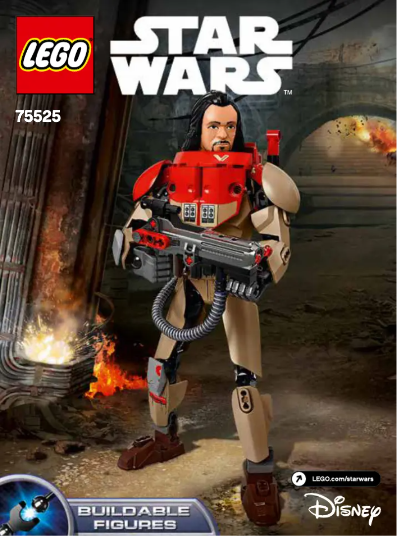 Page 1 de la notice Manuel utilisateur Lego Star Wars 75525