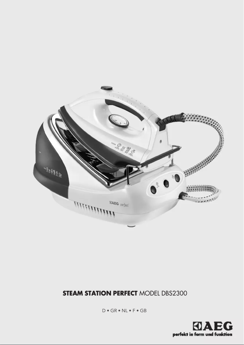 Página 1 del manual Manual de usuario AEG DBS2300