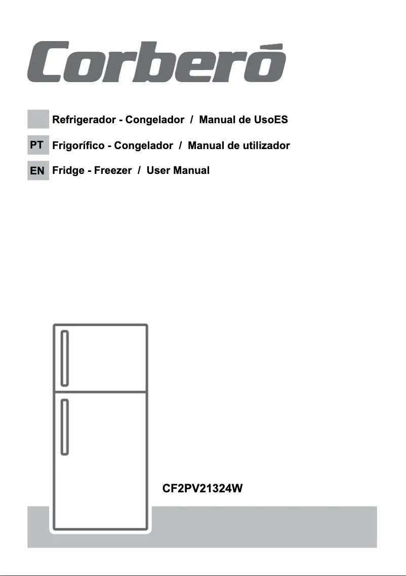 Image de la première page du manuel de l'appareil CF2PV21324W
