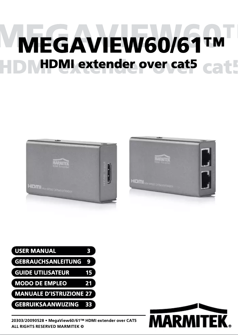 Página 1 del manual Manual de usuario LogiLink MegaView 61