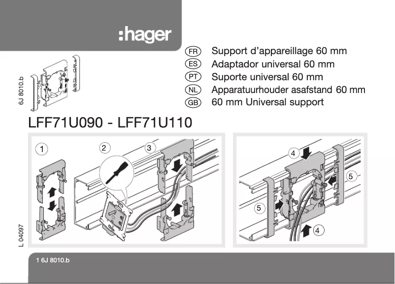 Image de la première page du manuel de l'appareil LFF71U0909016
