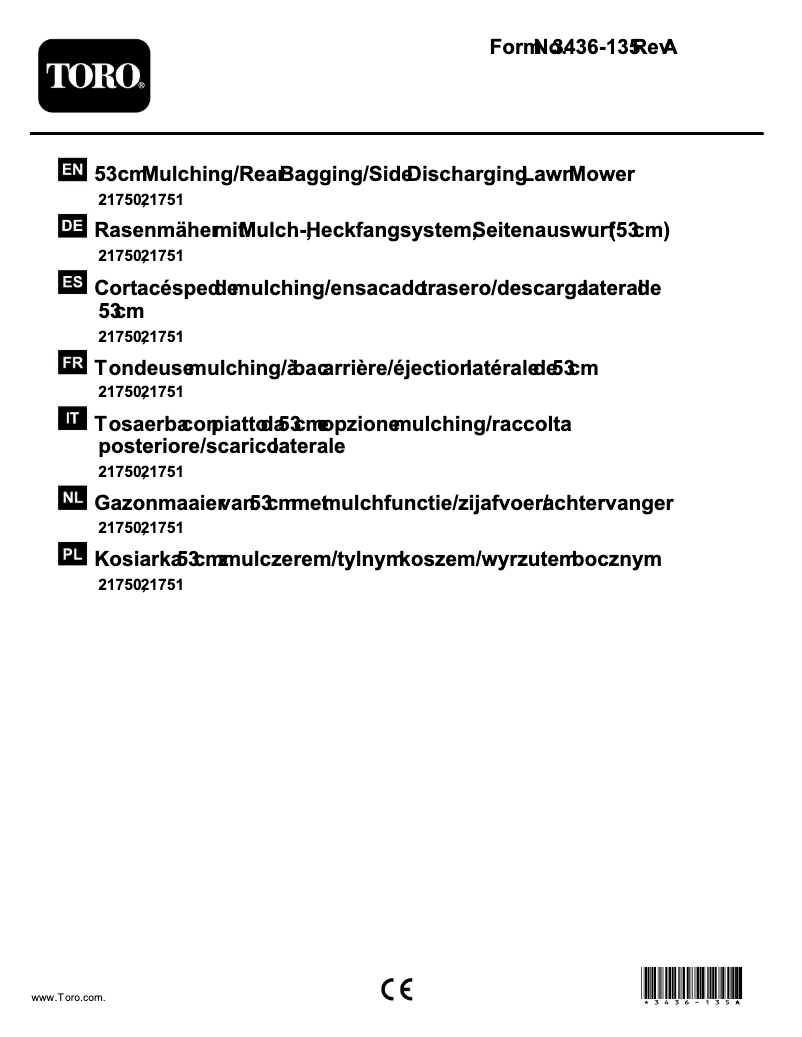 Image de la première page du manuel de l'appareil 21751