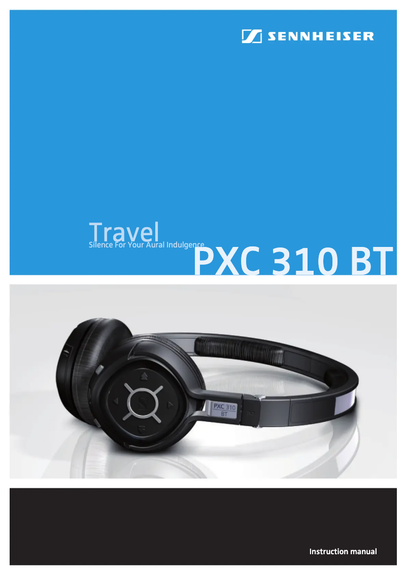 Page 1 de la notice Manuel utilisateur Sennheiser PXC 310 BT