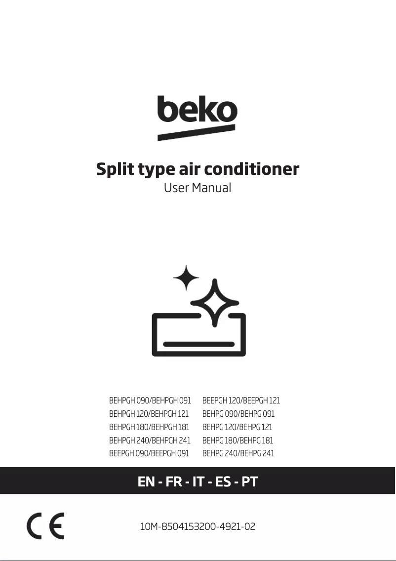 Image de la première page du manuel de l'appareil BEEPGH 090/BEEPGH 091