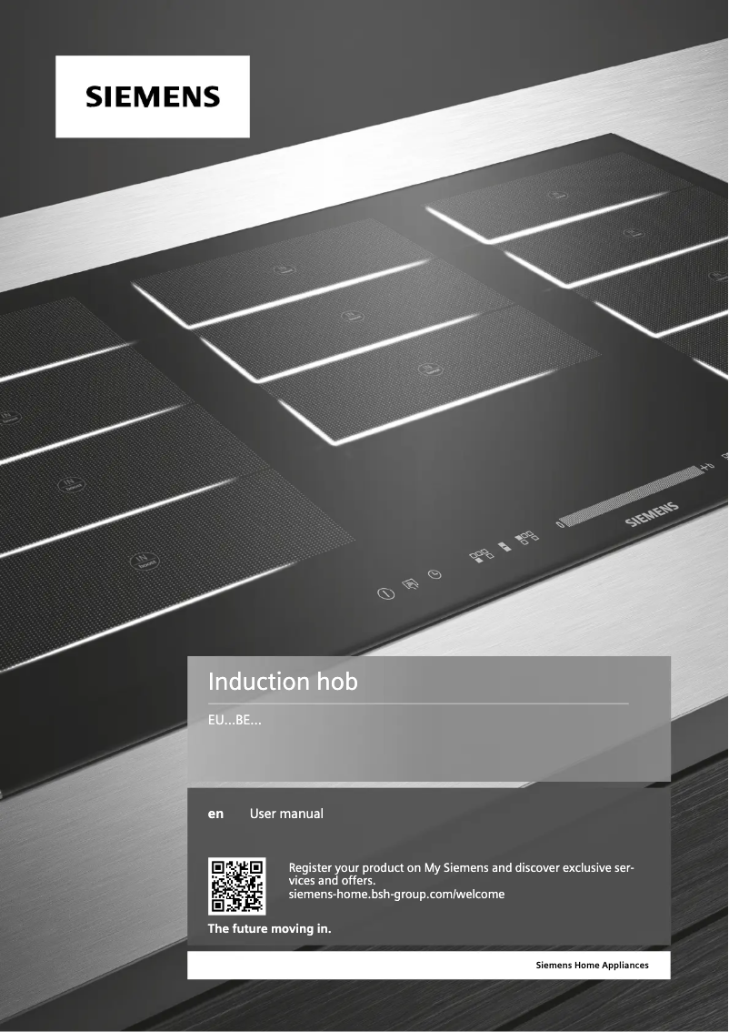 Page 1 de la notice Manuel utilisateur Siemens EU61RBEB5D