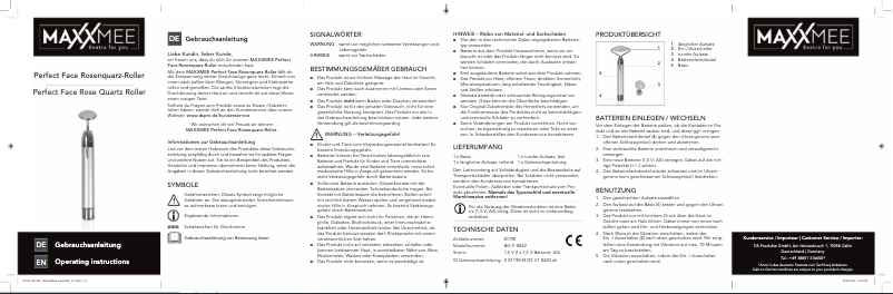 Image de la première page du manuel de l'appareil 01190