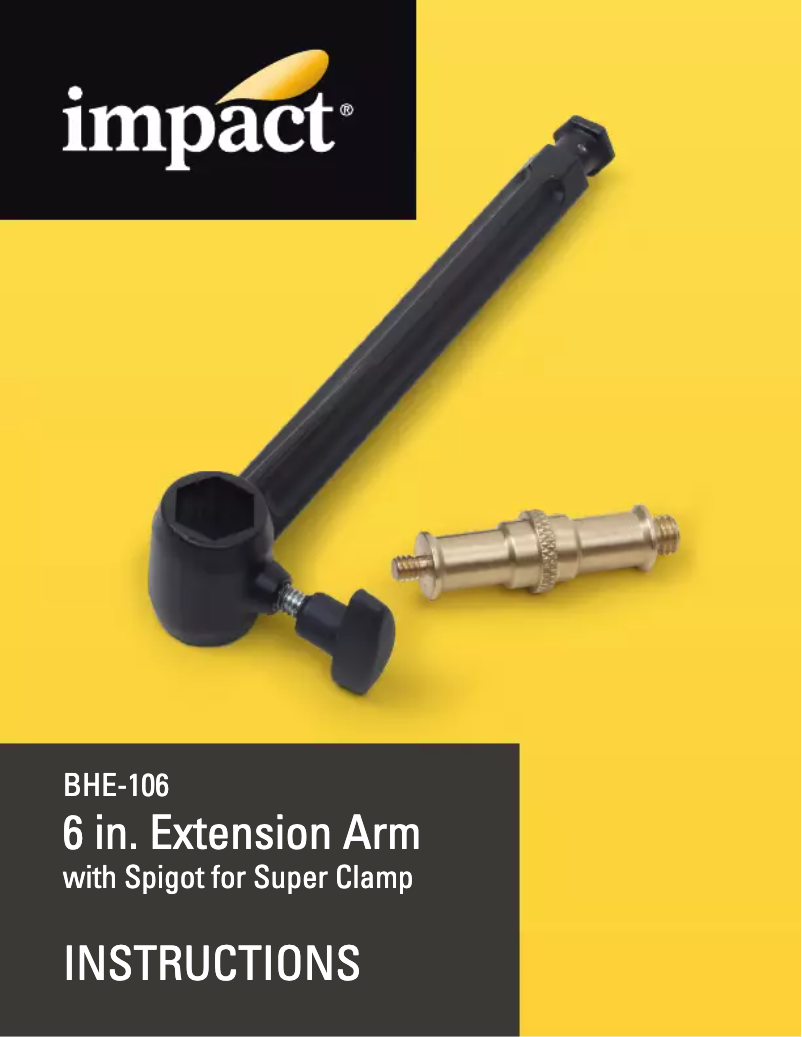 Page 1 de la notice Manuel utilisateur Impact BHE-106