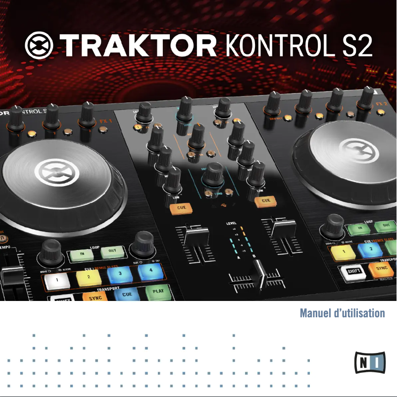 Imagen de la primera página del manual del dispositivo Traktor Kontrol S2 MK2
