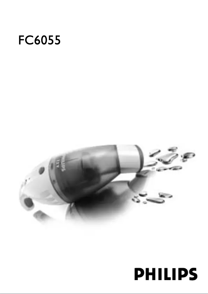 Page n°1 - Manuel utilisateur Philips MiniVac FC6055