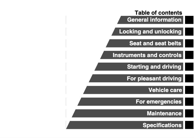 Image de la première page du manuel de l'appareil Shogun (2003)