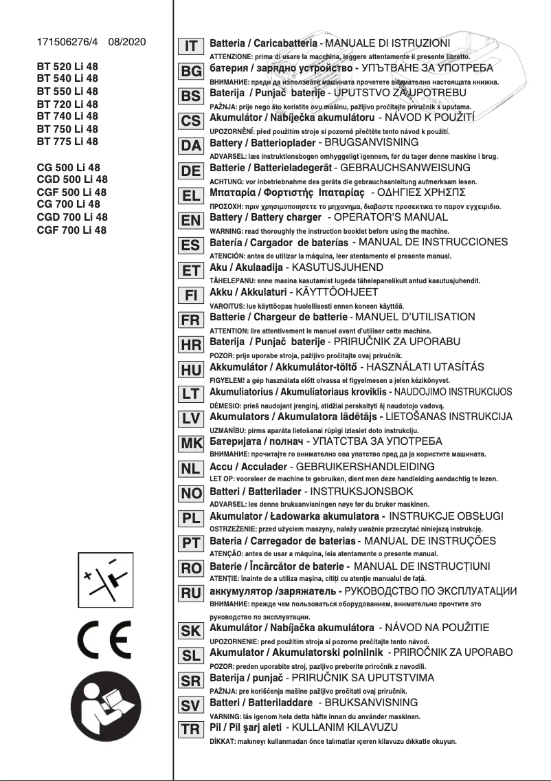 Page 1 de la notice Manuel utilisateur Stiga C 415 DU