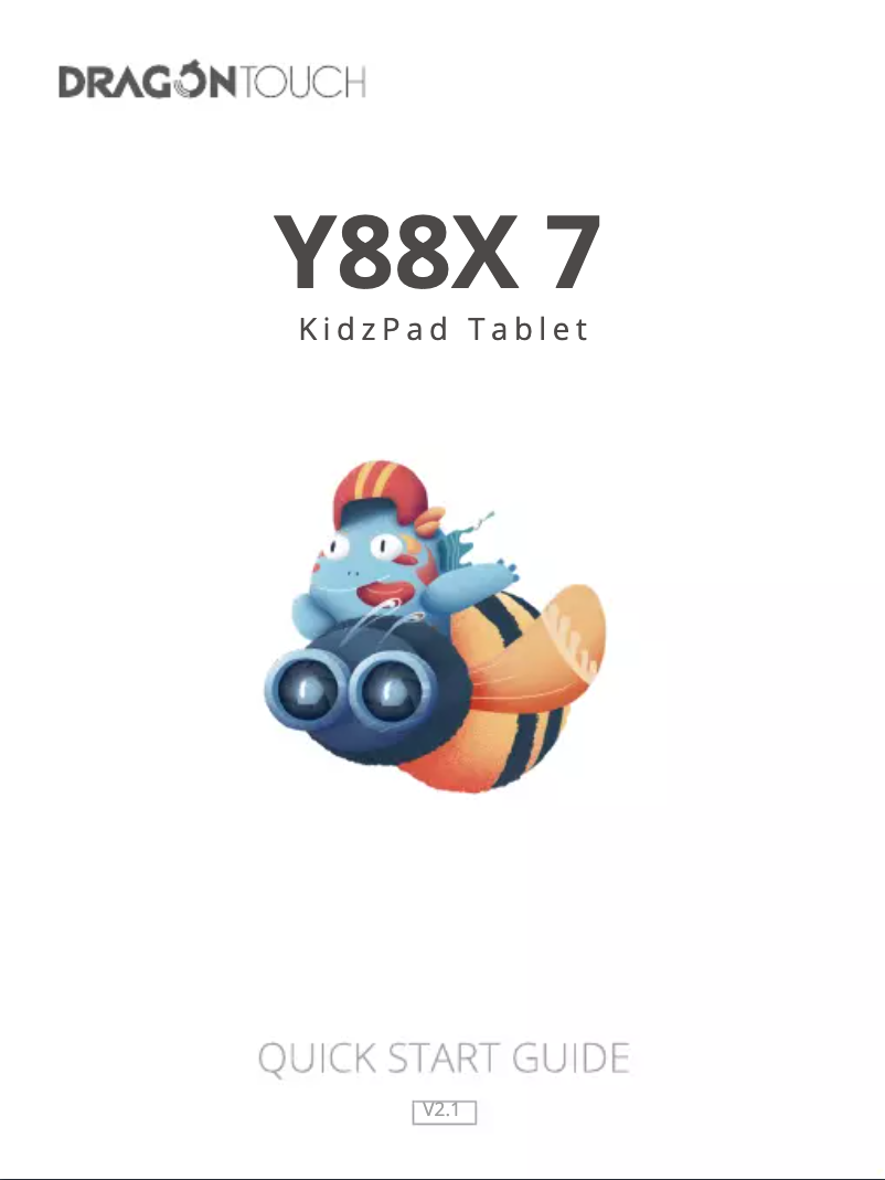 Image de la première page du manuel de l'appareil Y88X 7