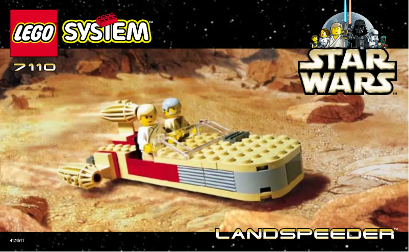 Page 1 de la notice Manuel utilisateur Lego Landspeeder (TM)