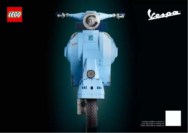 Page 1 de la notice Manuel utilisateur Lego Icons 10298