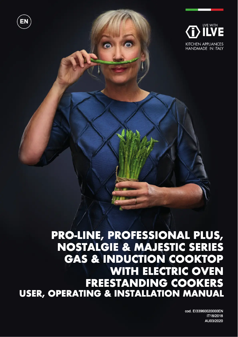 Page n°1 - Manuel utilisateur Ilve LBI09WMPBU