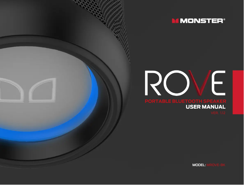 Image de la première page du manuel de l'appareil Rove 2